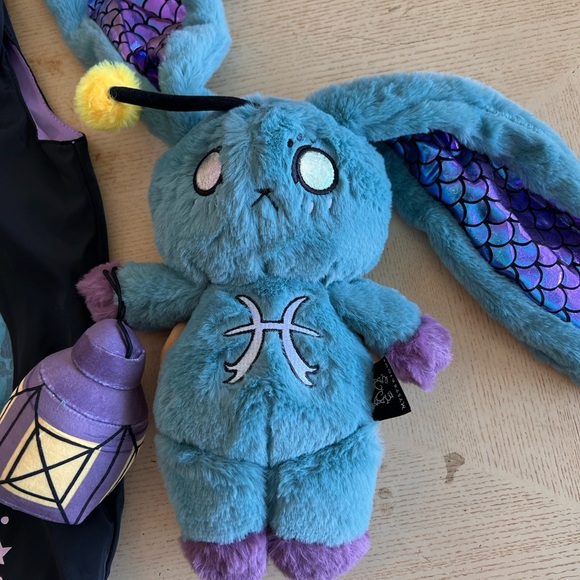 Plushie Dreadfuls - Pisces Rabbit - Plush Stuffed Rabbit new - Picture 8 of 12